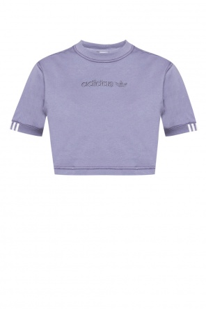 Cropped t-shirt with logo, zdjęcie 1 Cropped t-shirt with logo od ADIDAS Originals